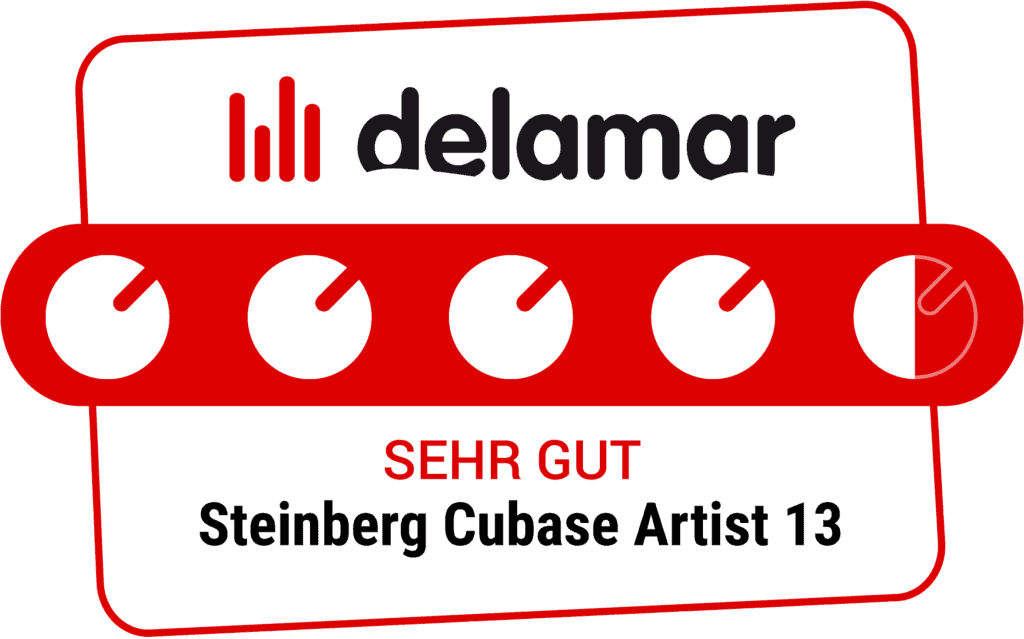 Steinberg Cubase Artist 13 Testsiegel