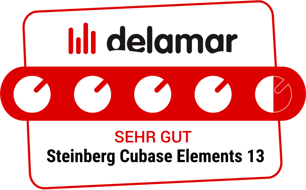 Steinberg Cubase Elements 13 Testsiegel