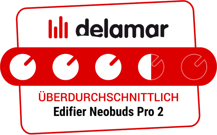 Edifier Neobuds Pro 2 Testsiegel