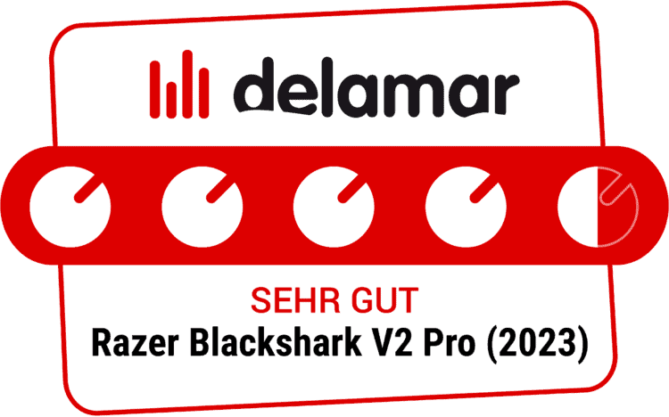 Razer Blackshark V2 Pro (2023) Testsiegel