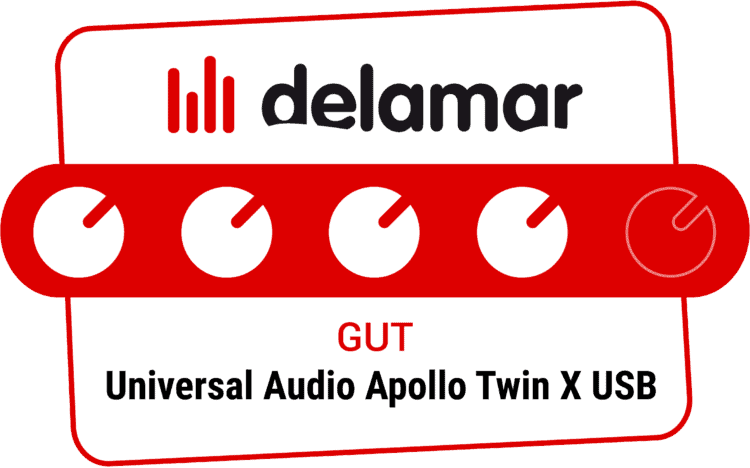 Universal Audio Apollo Twin X USB Testsiegel