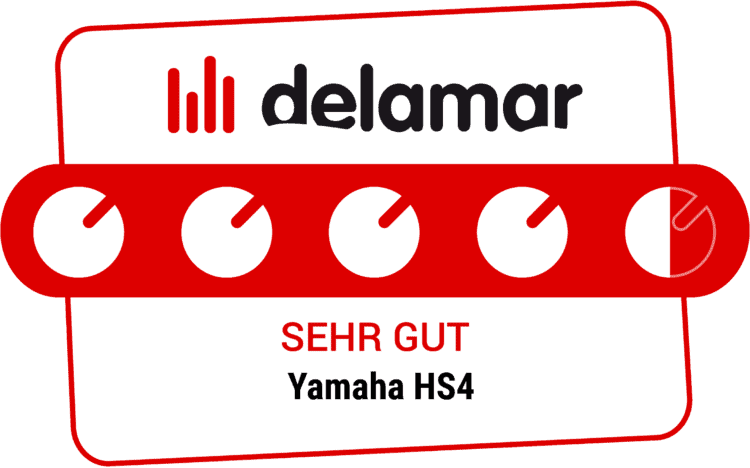 Yamaha HS4 Testsiegel