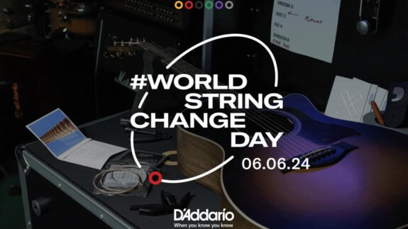 D’Addario World String Change Day: Wechsel die Saiten