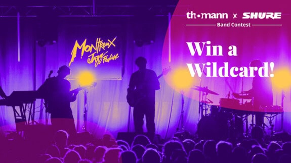 Thomann x Shure Band Contest: Gewinne Auftritt beim Montreux Jazz Festival