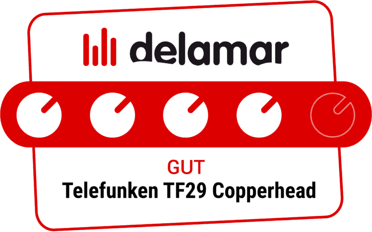 Telefunken TF29 Copperhead Testsiegel