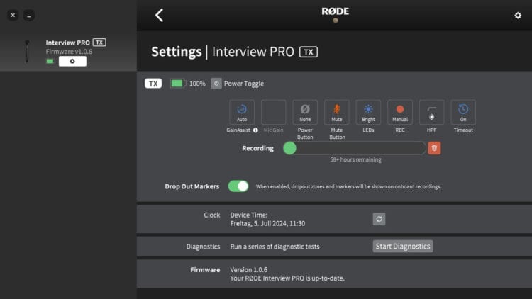 Rode Interview PRO Test