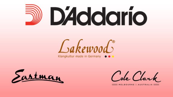 D’Addario erweitert Partnerschaften: Eastman, Lakewood und Cole Clark nutzen XS-Saiten