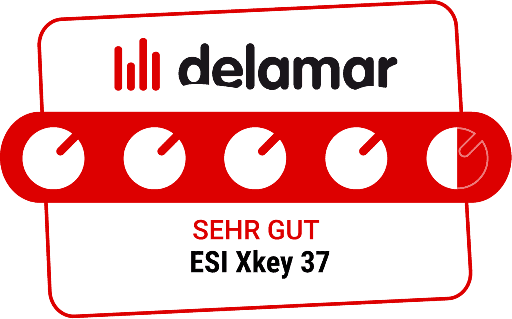 ESI Xkey 37 Testsiegel