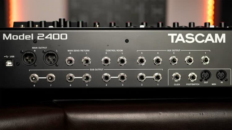 Tascam Model 2400 Test