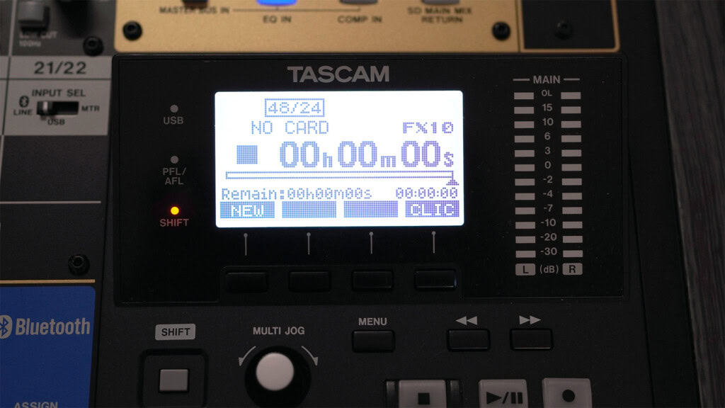 Tascam Model 2400 Test