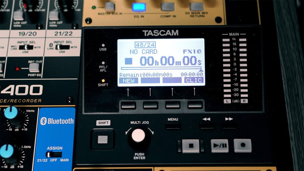 Tascam Model 2400 Test