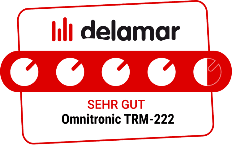 Omnitronic TRM-222 Testsiegel