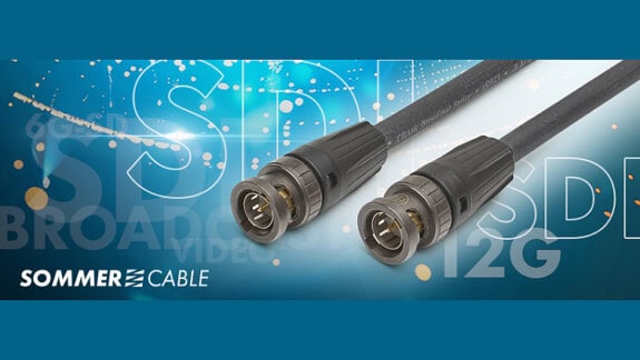 SOMMER cable SC-VECTOR PLUS 0.8L/3.7 DZ: Hochwertige Kabel zur Videoübertragung