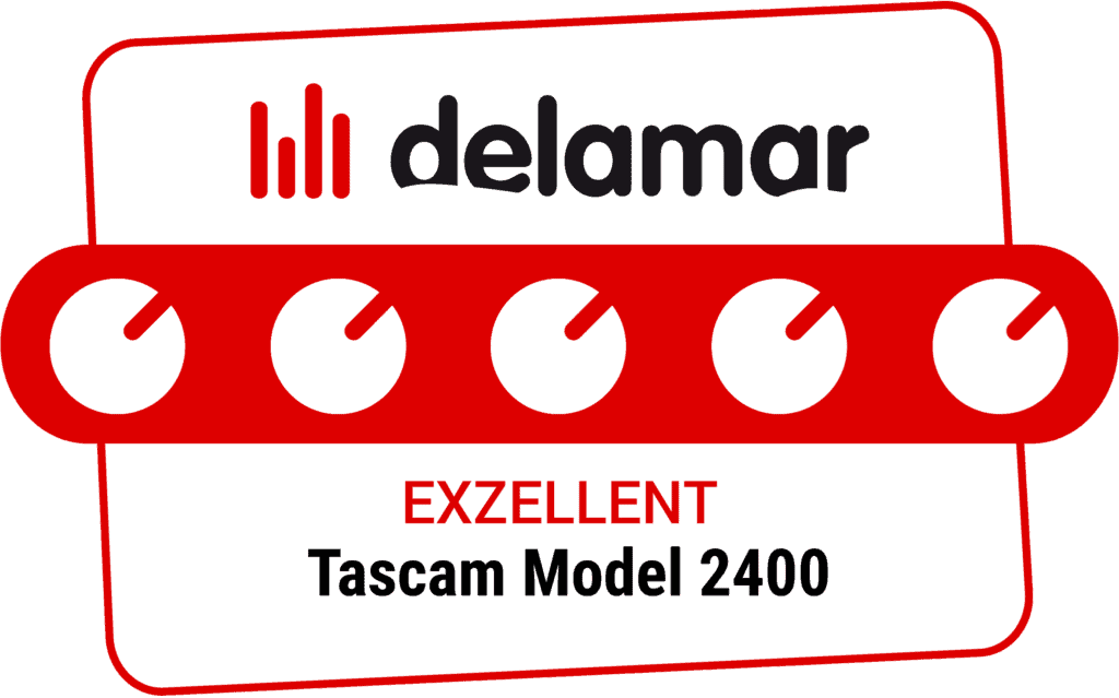 Tascam Model 2400 Testsiegel