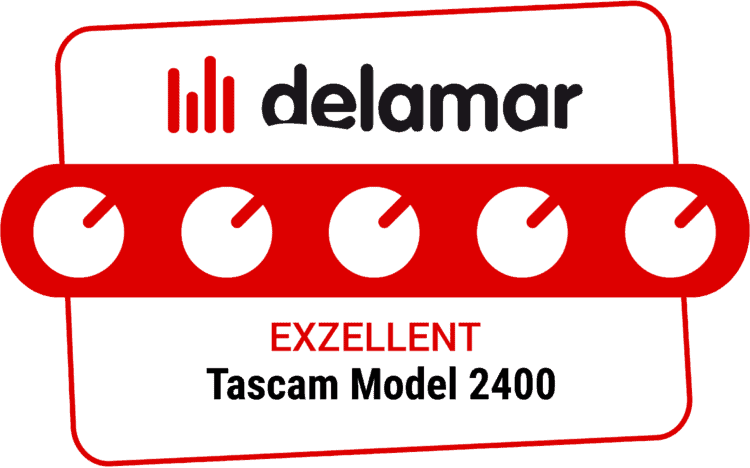 Tascam Model 2400 Testsiegel