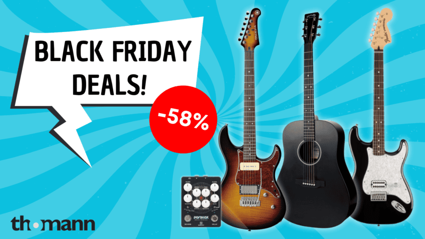 Thomann Black Friday Angebote Gitarre