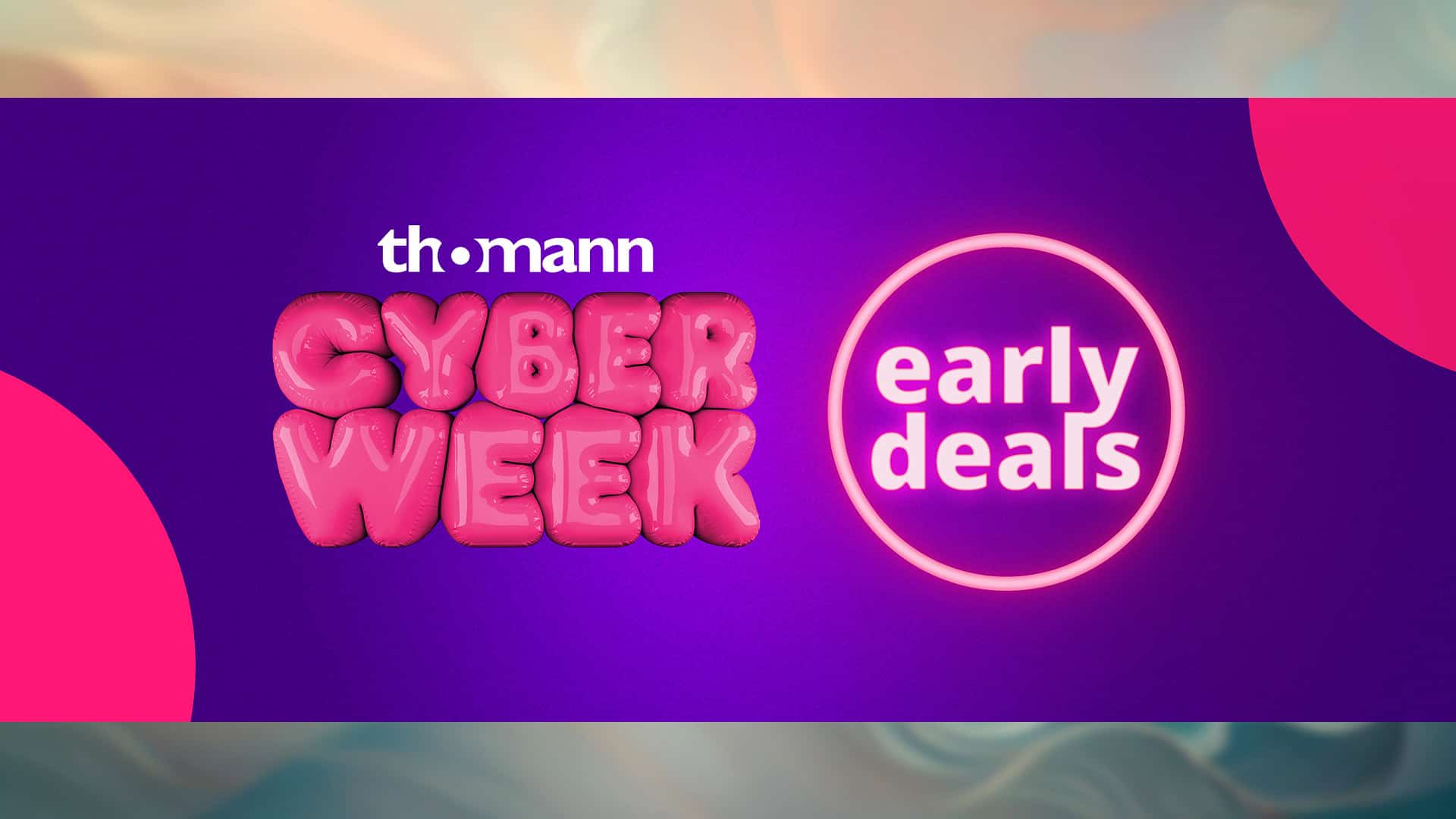 Thomann Cyberweek Early Deals Black Friday 2024